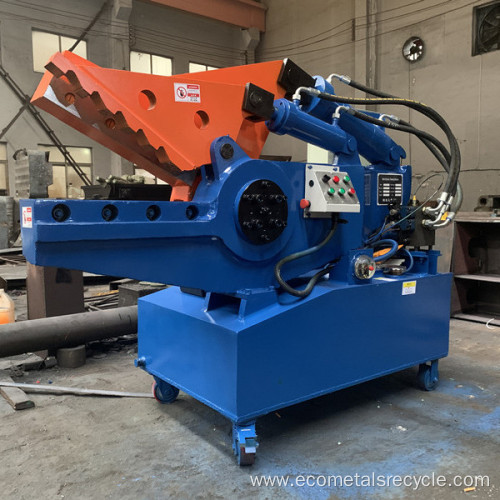 Integrated Alligator Scrap Metal Pipe Tube Cutting Machine